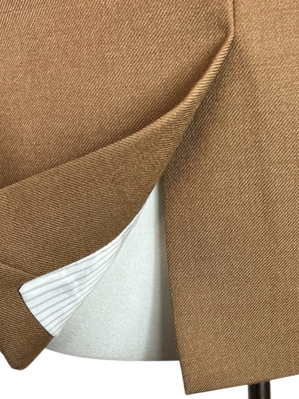 J.Crew Regent Blazer Camel Color Wool Blend Tailored Classic Career Jacket 4 - Picture 6 of 13